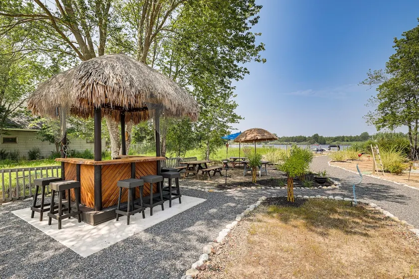 Dock + Backyard Bar: Spacious Barnegat Bay Retreat - Image 1