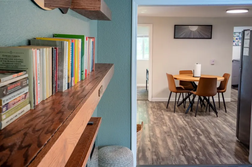 Cozy Book Nook Bungalow Comfort + Retro Charm - Image 1