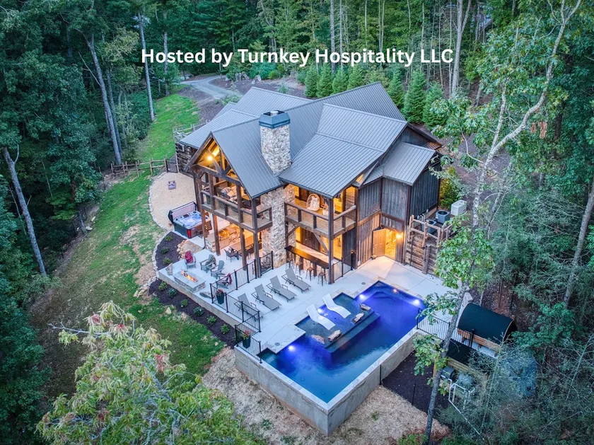 Pool•Sauna•Treetop Playground•Outdoor Fireplace - Image 1