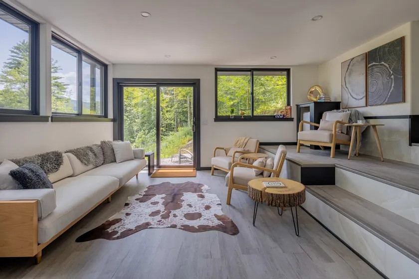The Black House | Modern Stowe Mountain Retreat - Image 1