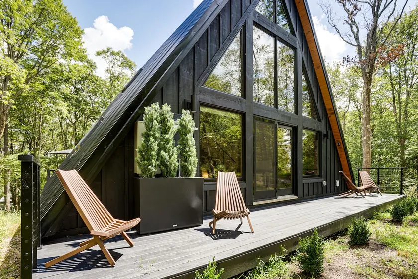 1 Mi to Resort Beach: Alpine Lake A-frame! - Image 1
