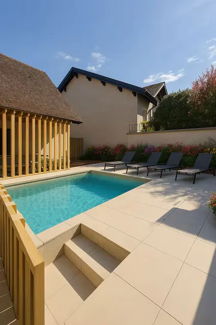House in village center and swimming pool - Image 1