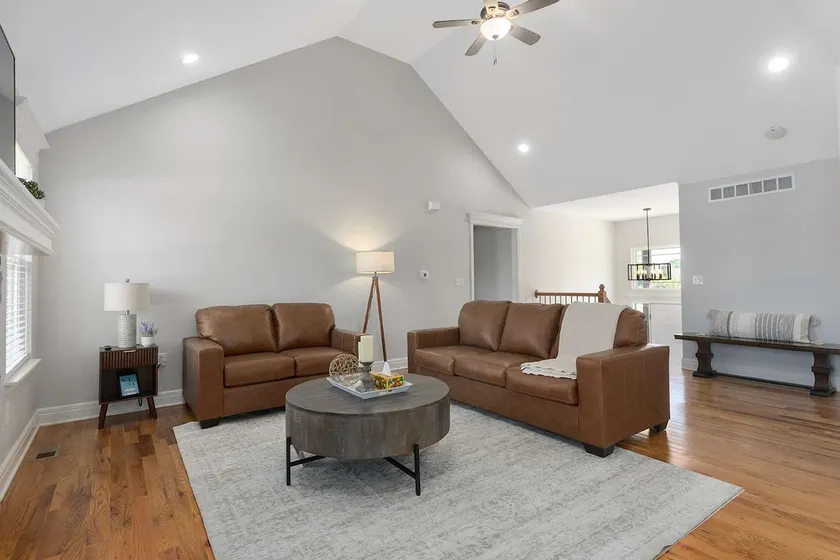 Spacious Shawnee Home with Game Room & Backyard - Image 1