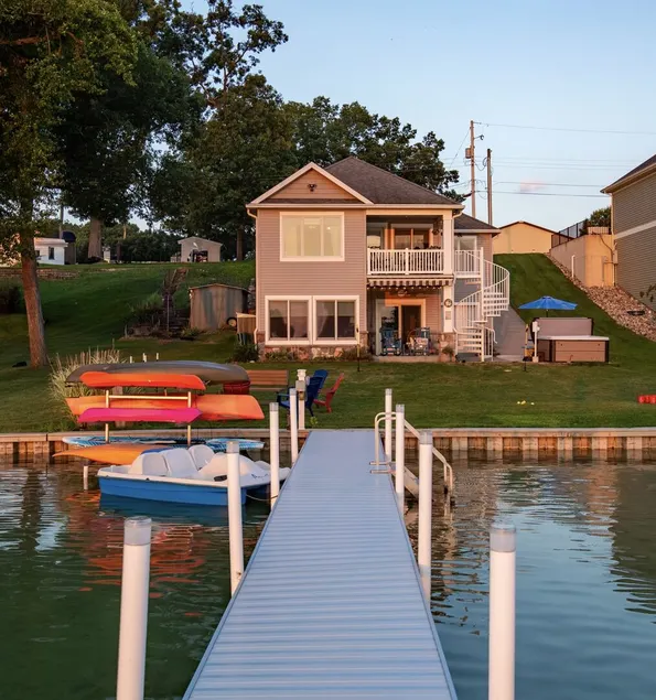 Dockside Daze | Lakefront + Hot Tub | Sleeps 12 - Image 1