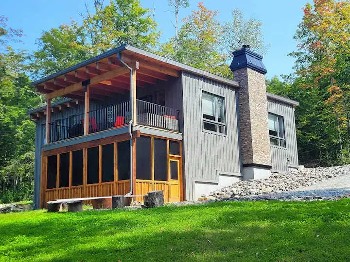 Spa Firepit & Nature - Chalet De La Colonie - Image 1