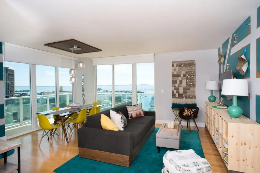 Coconut Grove Gorgeous Bay View 1/1.5 Condo Includes Parking - Image 1