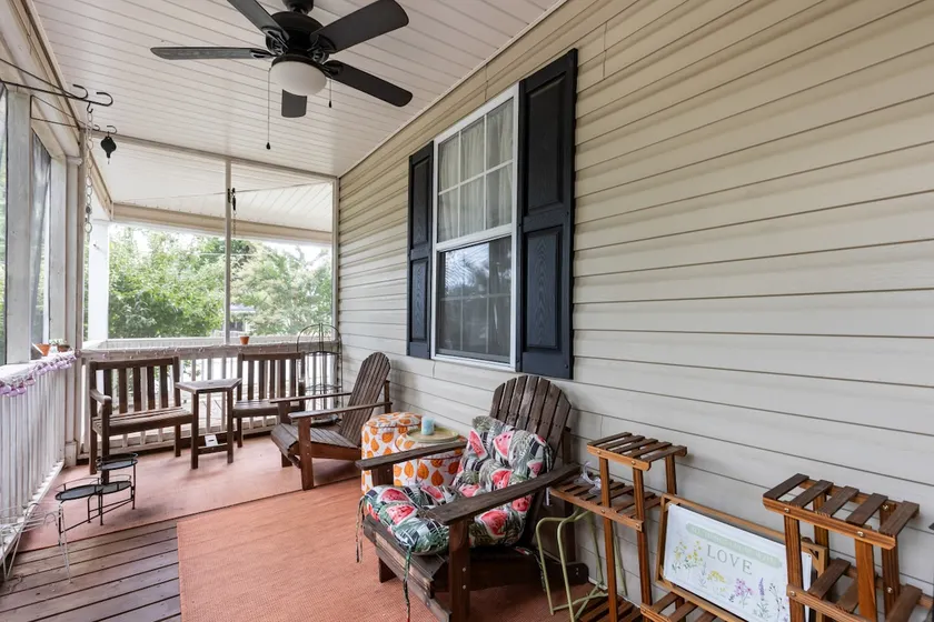 Modern Estate • Front Porch • Outdoor Seating - Image 1