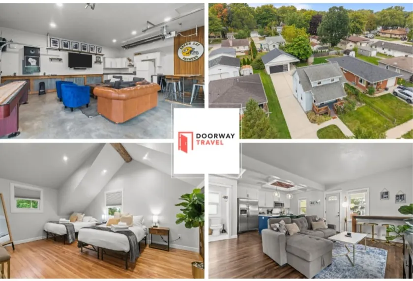 WalkToLambeau! Sleeps 10|LargeHeatedGarage|Grill! - Image 1