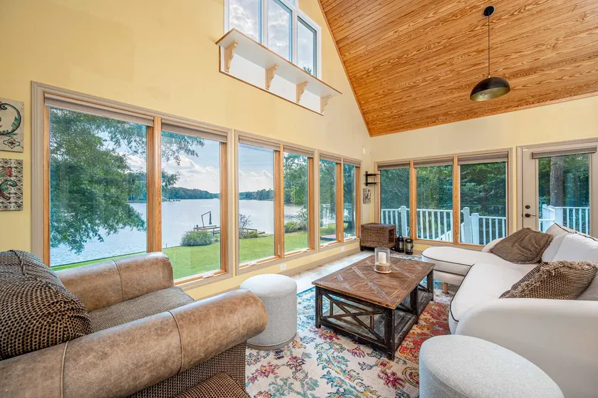 Spacious Lakefront Retreat with Canoe & Views - Image 1