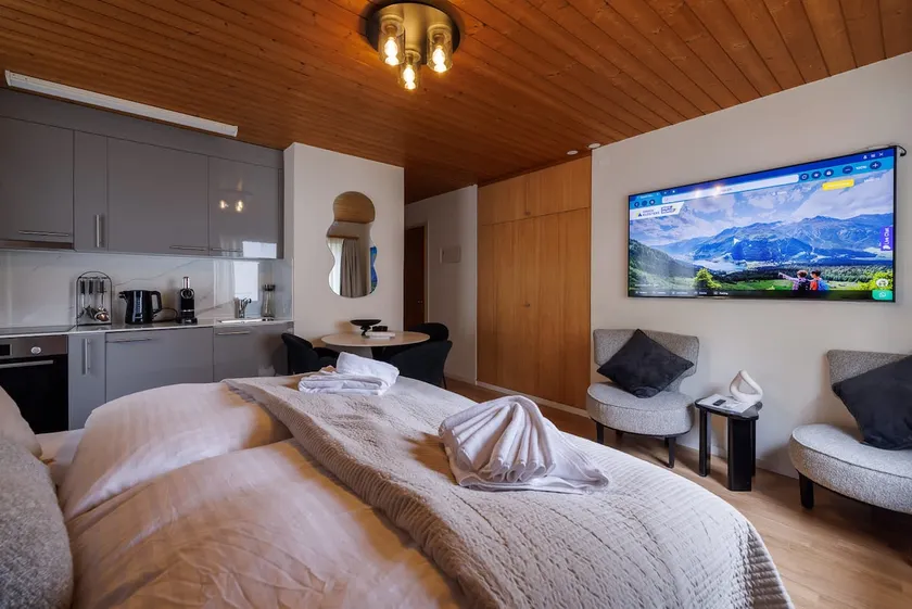 Luxury Davos Studio, Central, Near to Lifts - Image 1
