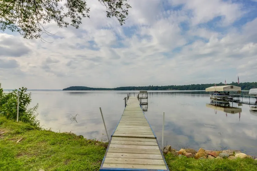 Rustic Lakefront Cabin w/ Dock & Fire Pit - Image 1