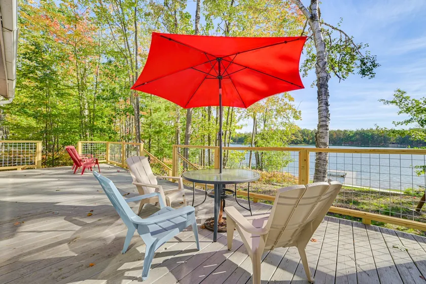 The Birch House: Lakefront Home w/ Dock & Grill - Image 1