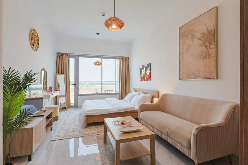 Sunny Studio Masdar Near Airport - Image 1