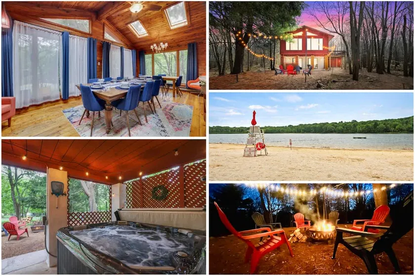 Gloria's Hot Tub Game Room Fire Pit - Image 1