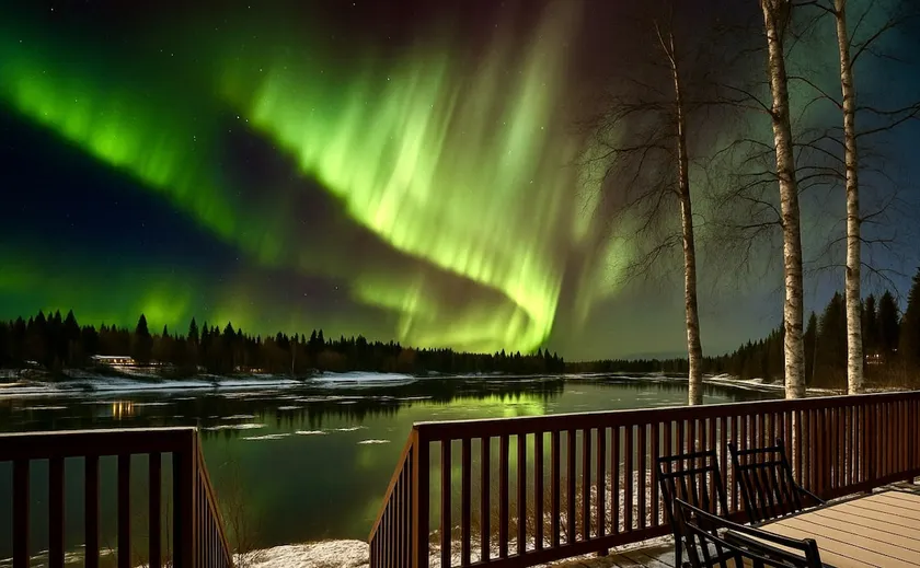 Arctic Glow River Modern 4BR Aurora - Image 1