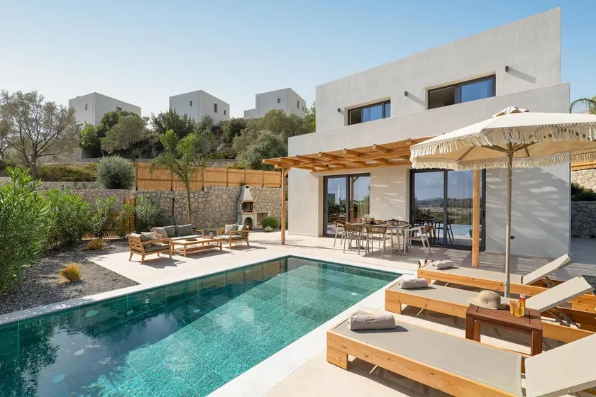Wohnung mit Garten, privatem Pool und Grill | Meerblick - Image 1