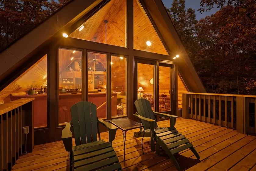 Secluded A-Frame Cabin w/ Sunset Mountain Views - Image 1