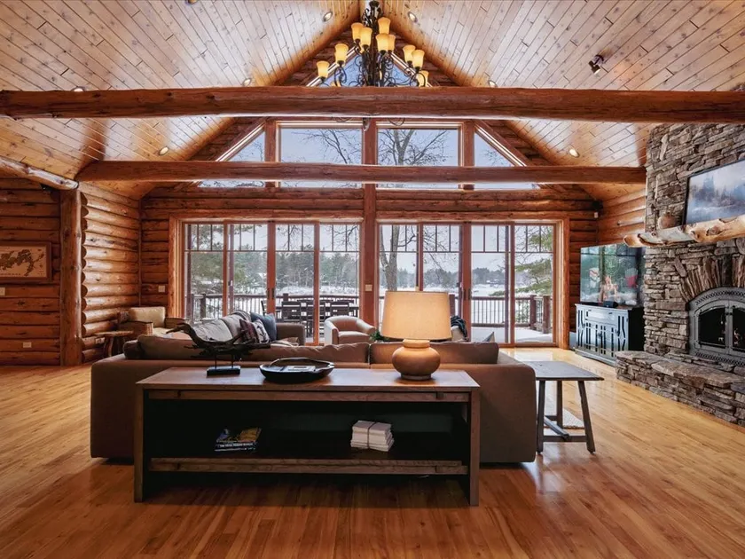 WFC Luxury Cabin Daggett Lake|Beach|Kayaks|Firepit - Image 1