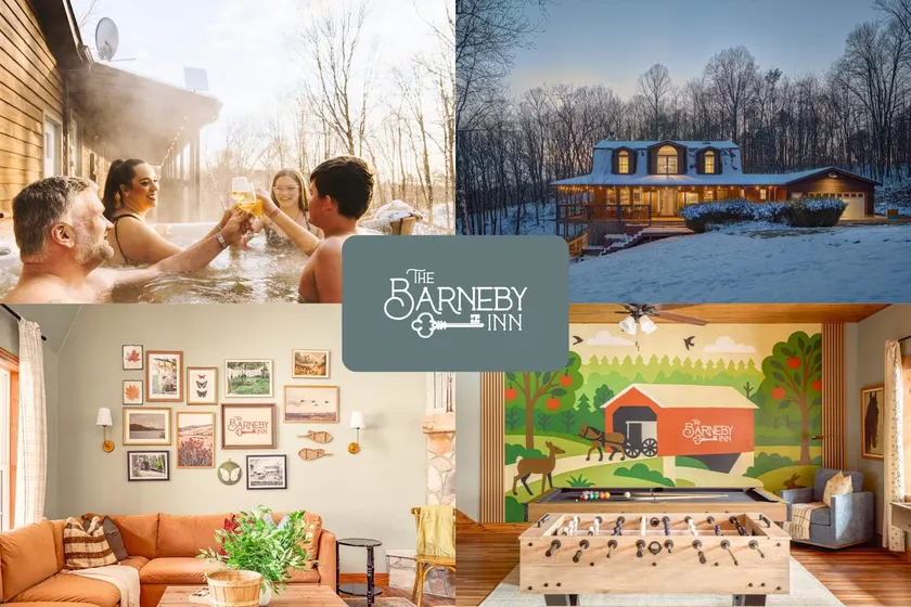 The Barneby Inn | Hot Tub • Game Room • Speakeasy - Image 1