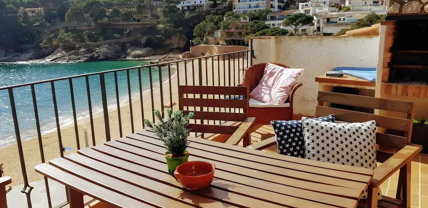 Tamariu Beach 2 · Terrace Penthouse on the Beach - Image 1