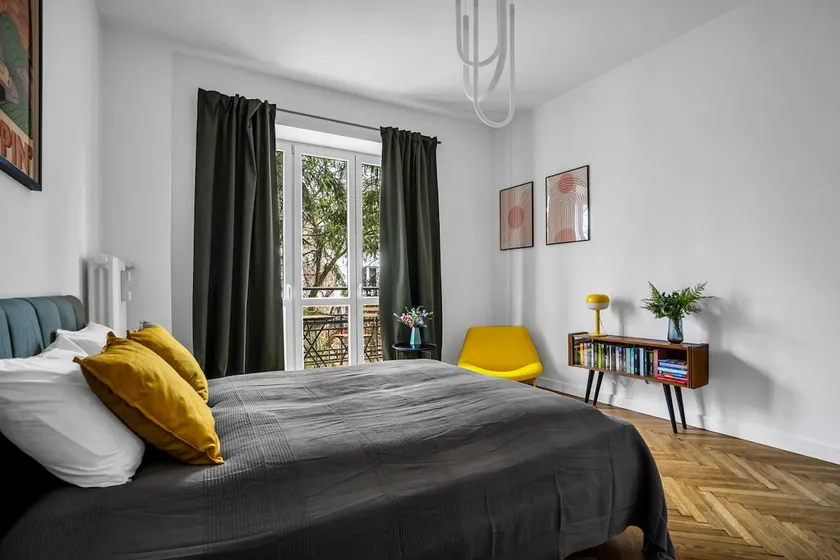 Warsaw Suite near River - 58m2, Metro, Balcony - Image 1