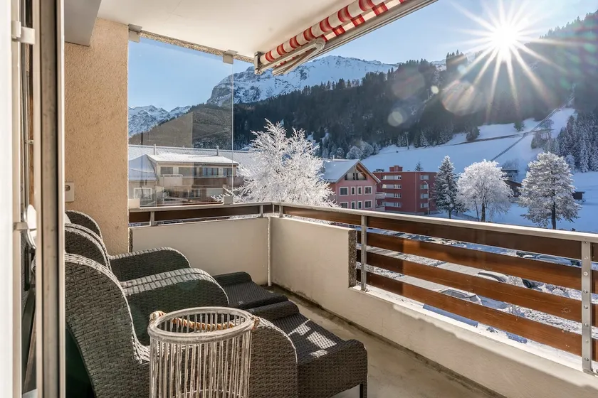 Titlis Studio Engelberg with Balcony great View - Image 1