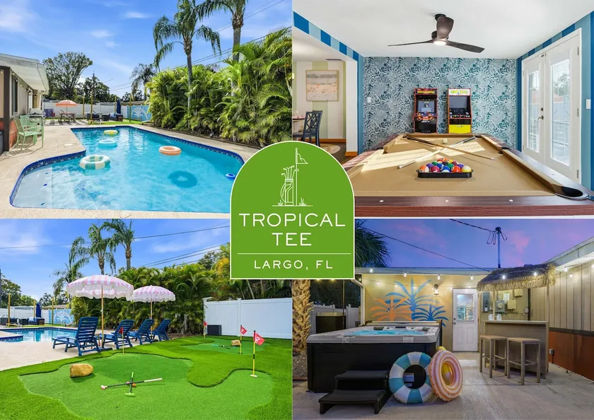 Tropical Tee - Putt Putt - Pool - Hot Tub - Bikes - Image 1