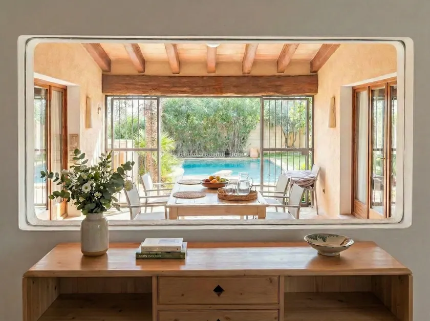 Rustic Binissalem Home, Private Pool, BBQ & Chill - Image 1