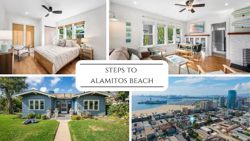 House w/ Yard and Parking steps to Alamitos Beach - Image 1