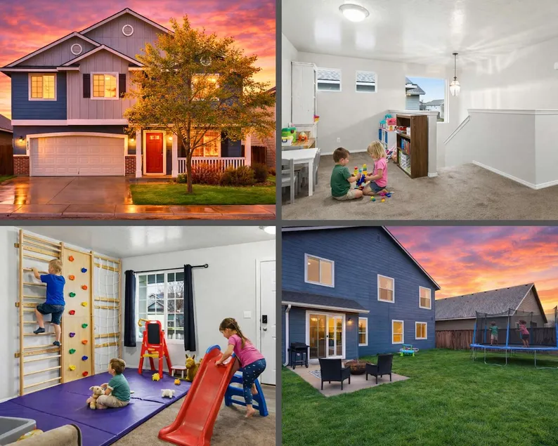 5 BR Family Fun Sleep 12 Climbing Wall & Games - Image 1