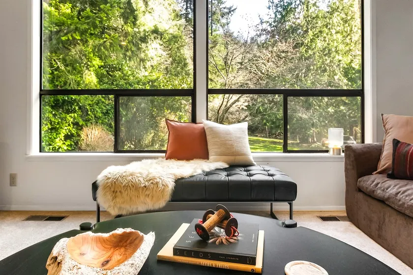 Designer Forest Retreat with Fireplaces & Deck - Image 1