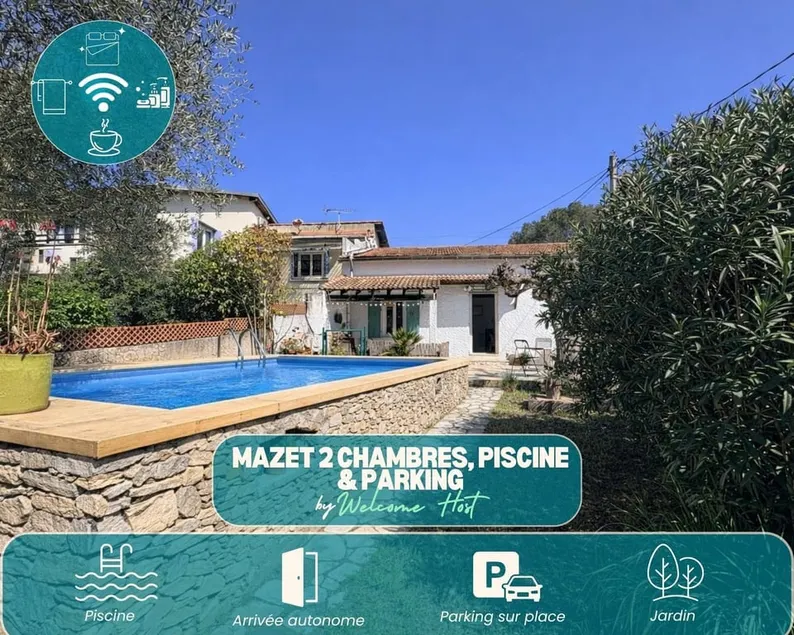 Mazet Suzie, 2 chambres, piscine & parking - Image 1