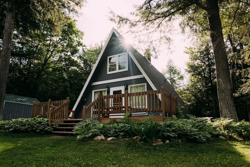 Dog Friendly A-Frame Retreat near Hiking, Dining - Image 1