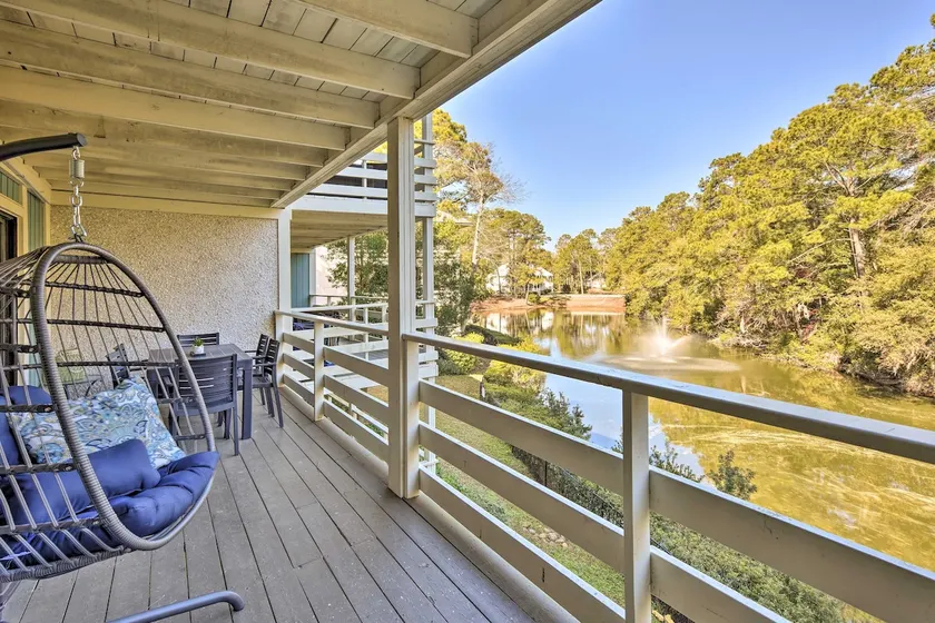 NY! Hilton Head Condo m / Lagoon View - Nær Beach! - Image 1