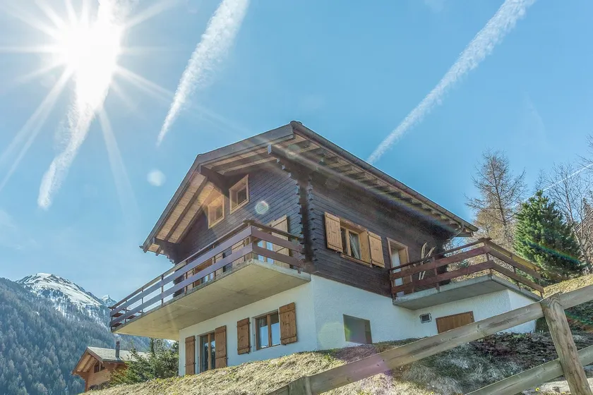 Härligt och komfortabelt feriehus i La Tzoumaz, 4 Vallees, Switzerland för 7 personer - Image 1