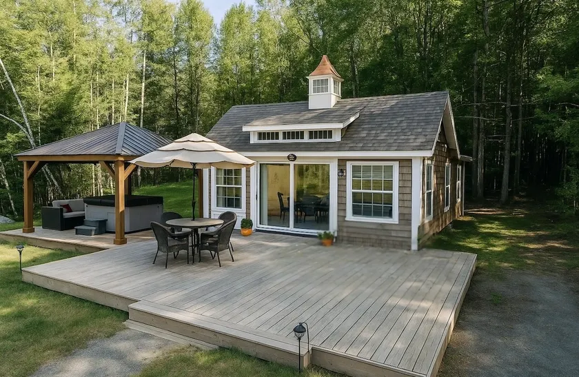 Sunny Waterfront Cottage at FarAway Pond - Image 1