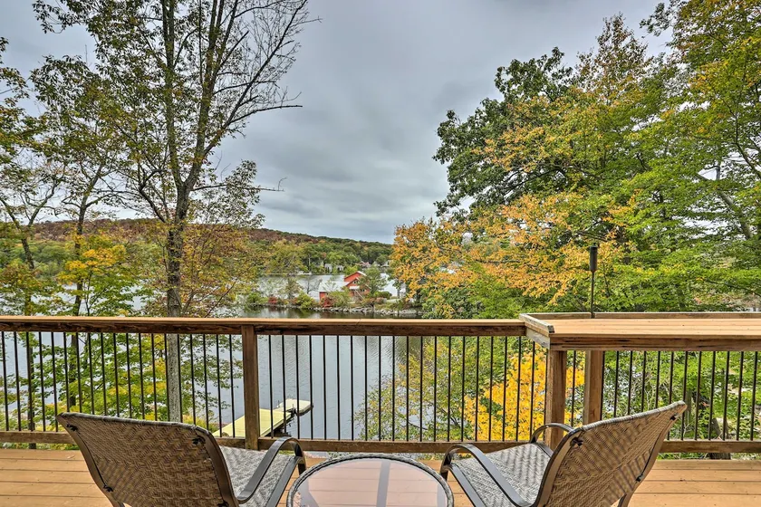 Waterfront Highland Lake Home w/ Deck + Dock - Image 1