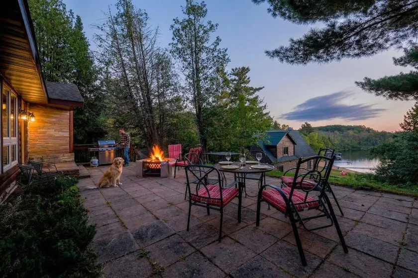 Lakefront Cabin with Private Beach - Image 1