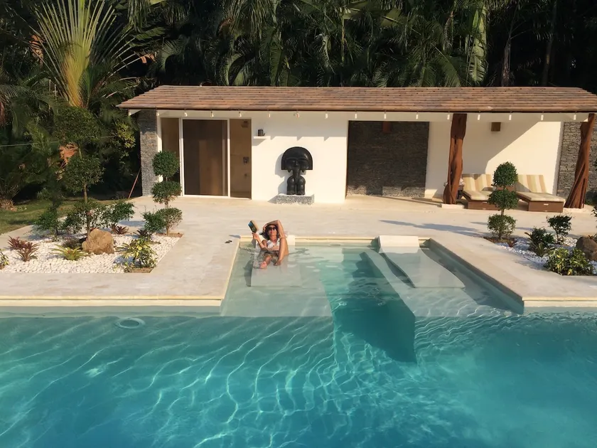 Las Terrenas Front Beach And Garden Villa with private staff - Image 1
