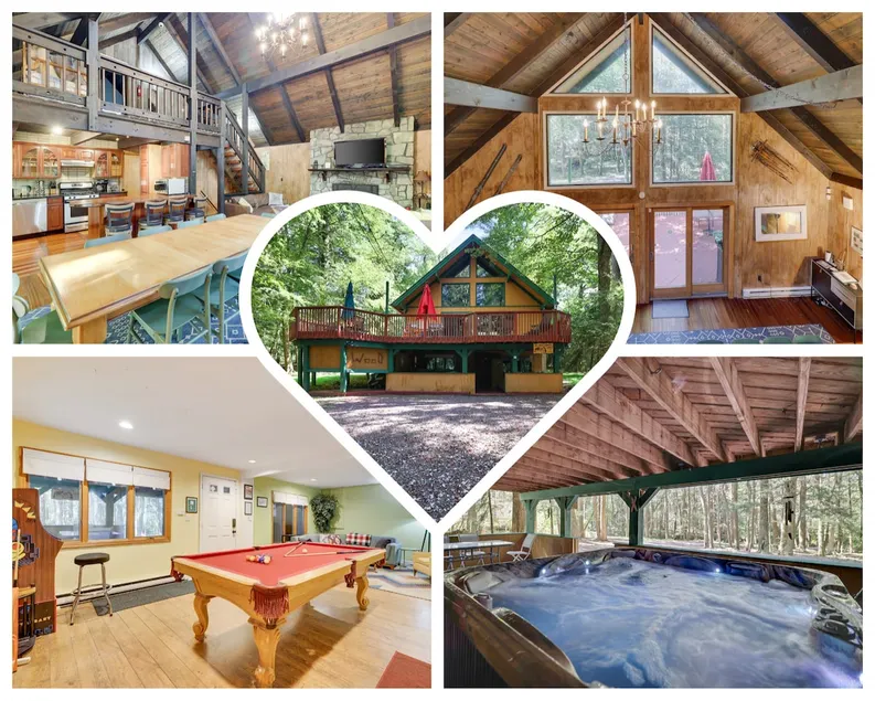 Stream Side Mountain Lodge & Hot Tub, i nærheden af ​​alt - Familie & Pet Friendly! - Image 1