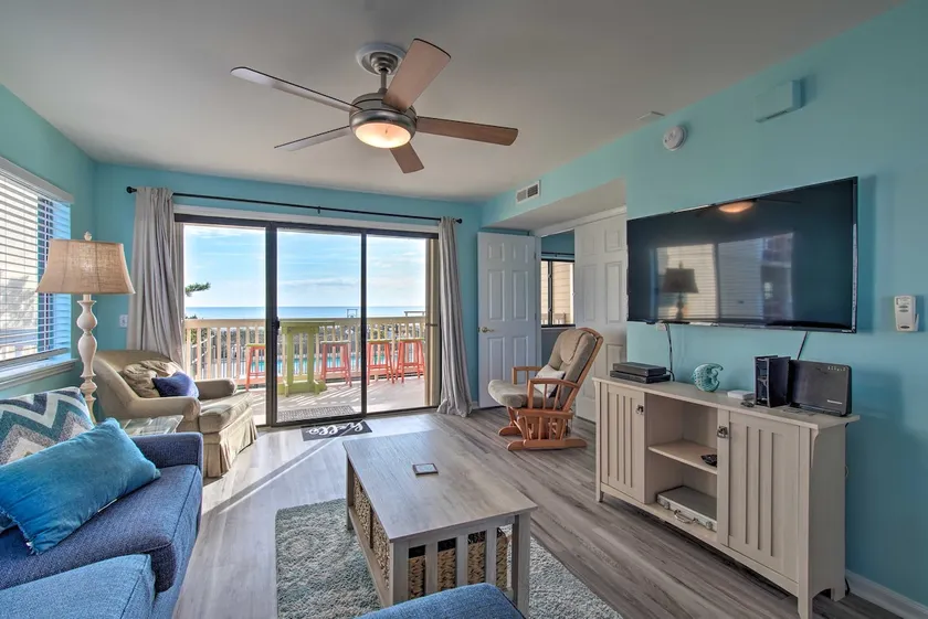 Walk to Shore! Ocean-View Condo in Carolina Beach - Image 1