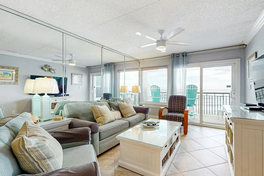 2BR Beachfront | Balcony | Pool | Tennis | W/D - Image 1