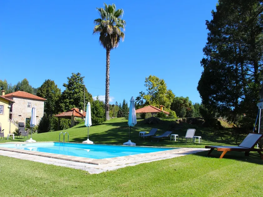 Hütte in Santa Comba mit Pool - Image 1