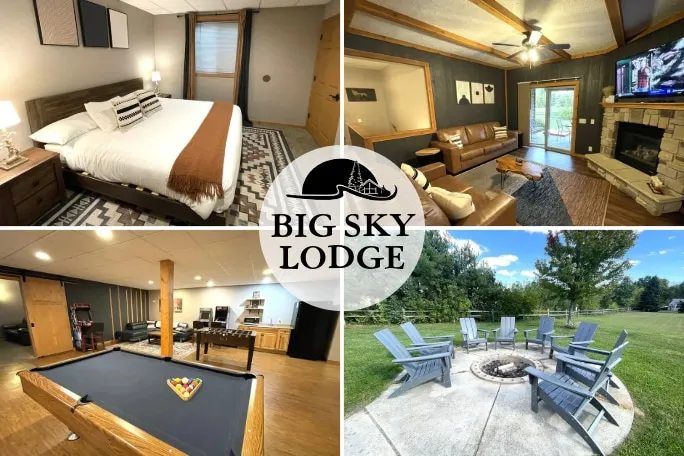 Big Sky Lodge @ Spring Brook Resort | Fantastiskt fyra säsongs underhållande hem - Image 1