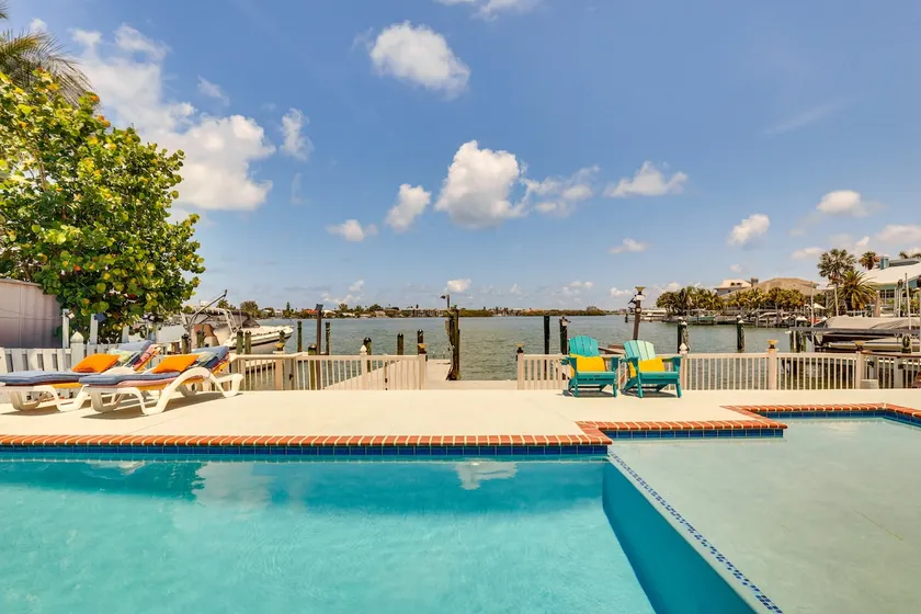 Waterfront Getaway w/ Pool & Dock - Walk to Beach! - Image 1