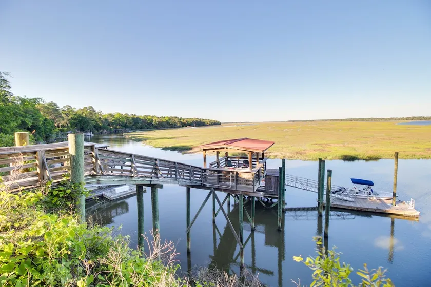 Dock & Views! Waterfront Baisden's Bluff Home - Image 1