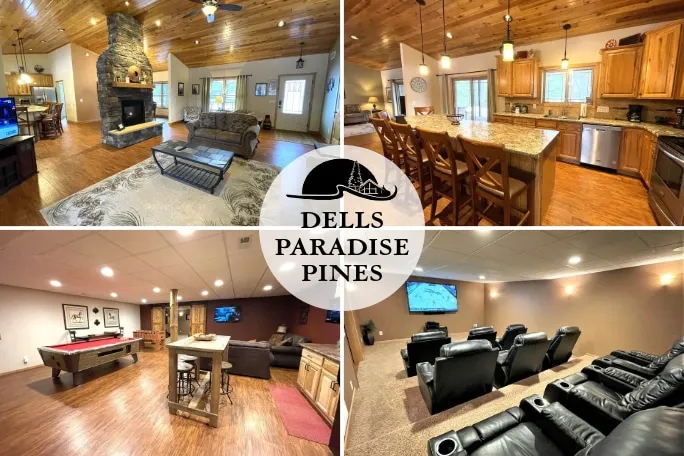 Dells Paradise Pines @ Spring Brook Resort | Luksus seks soveværelser på golfbane - Image 1