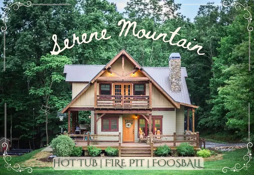 Charming Mountain Retreat: Hot Tub & Pizza Oven - Image 1