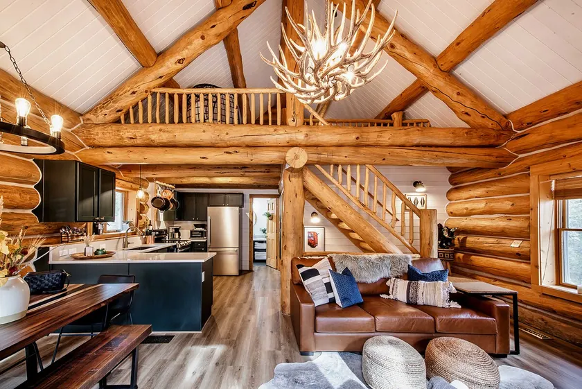 Remodeled Fairplay Log Cabin w/ Wood-Burning Sauna - Image 1