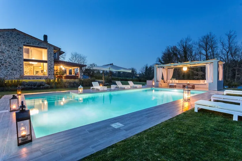 VILLA OTTO Lyxig toskansk bondgård med privat pool nära Lucca Pisa Pistoia - Image 1